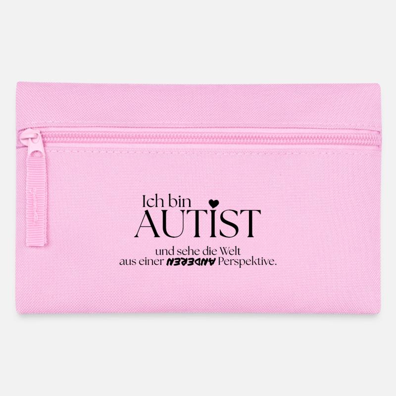 Ich bin Autist - Federtasche - Rosa