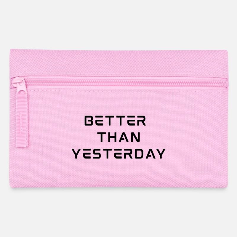 Better Than Yesterday - Pencil Case - pink