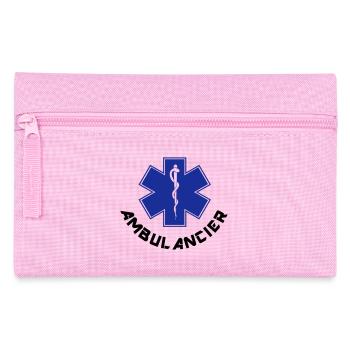 ambulancier logo - Trousse - rose - Devant
