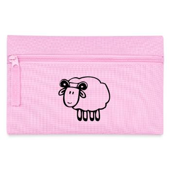 Schaf - Federtasche - Rosa - Vorne