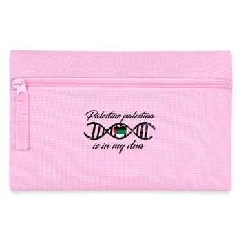 love my dns dna land country Palestine palestina - Pencil Case - pink - Front