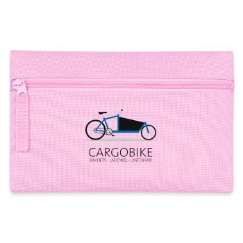 Cargobike Bakfiets Ladcykel cargo vélo - Trousse - rose - Devant