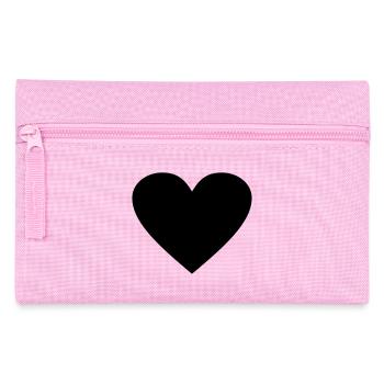 Black Heart Awesomeelement - Pencil Case - pink - Front