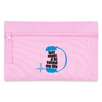 la nuit dernière le DJ a sauvé ma vie - Trousse - rose - Devant