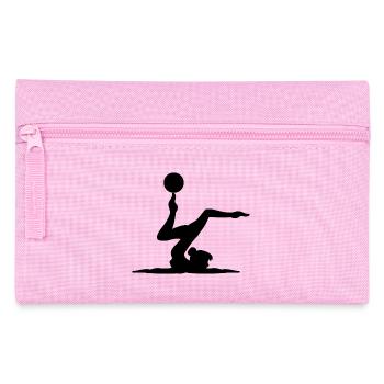 Gymnastik Turnen Akrobatik Geräteturnen Sport - Federtasche - Rosa - Vorne
