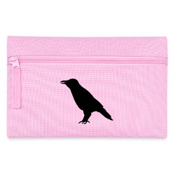 Crow - Pencil Case - pink - Front