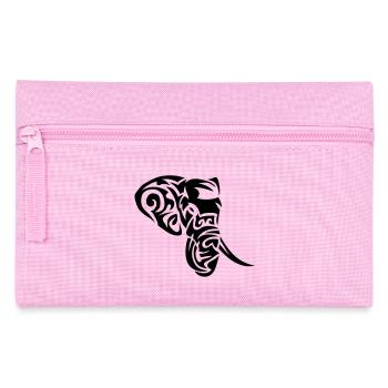 elephant tribal elefant 402 - Trousse - rose - Devant