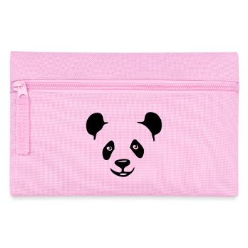 panda géant ours en peluche teddy - Trousse - rose - Devant