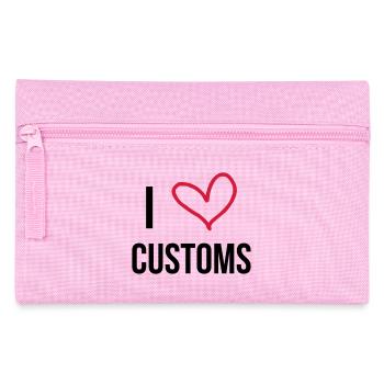 Customs Officer / Police / Douanier / Zollbeamter - Pencil Case - pink - Front