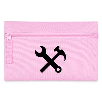 handwerker - Federtasche - Rosa - Vorne
