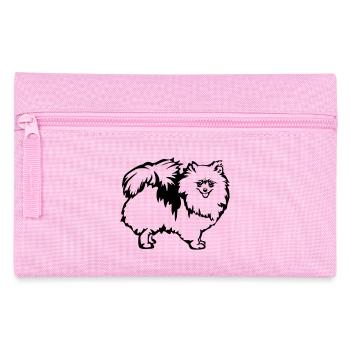 Zwergspitz - Federtasche - Rosa - Vorne