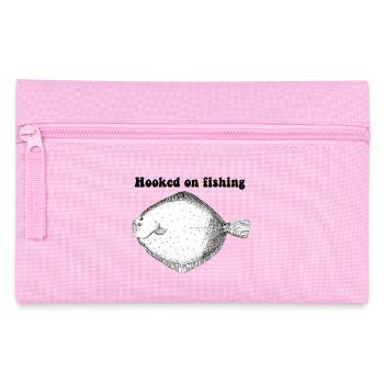 Hooked on Fishing - Pencil Case - pink - Front