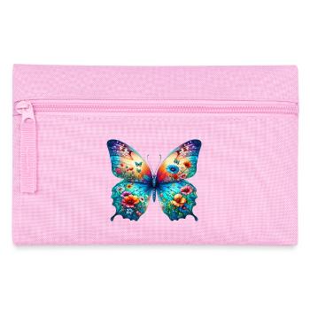 Schmetterling - Federtasche - Rosa - Vorne