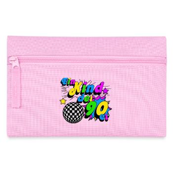 90er Party , Mottoparty , 90er Kind (25) - Federtasche - Rosa - Vorne