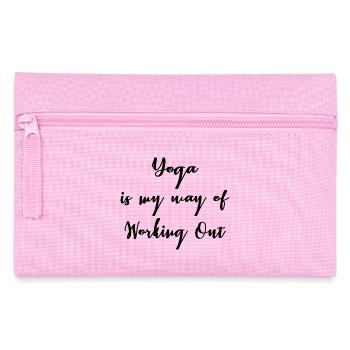 Yoga Meditation Spa Namaste - Federtasche - Rosa - Vorne