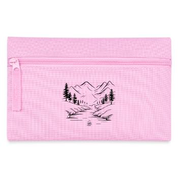 Mountains - Pencil Case - pink - Front