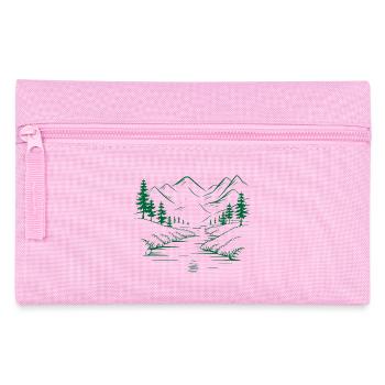 Mountains - Pencil Case - pink - Front