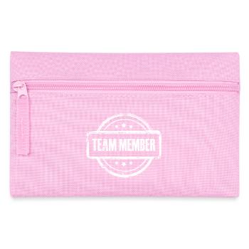 Tampon de l’équipe - Trousse - rose - Devant
