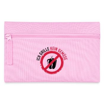 Kein Gemüse - Federtasche - Rosa - Vorne