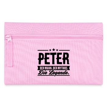 Man Myth Legend Peter - Trousse - rose - Devant