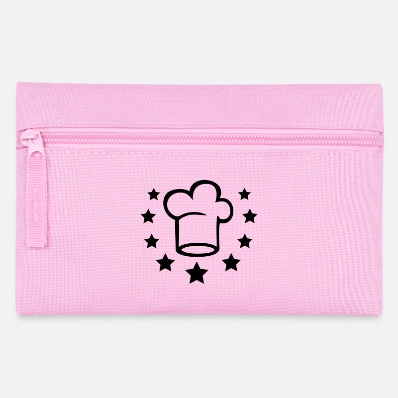 chef hat - Pencil Case - pink
