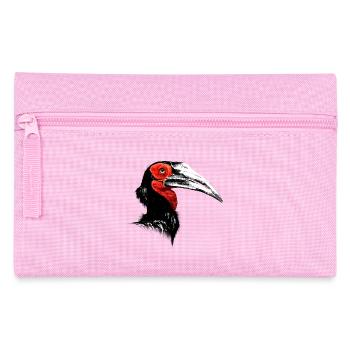 Southern Ground Hornbill - Pencil Case - pink - Front