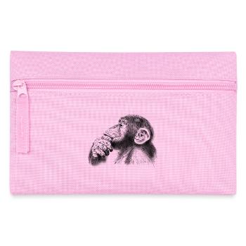 chimpanzé - Trousse - rose - Devant