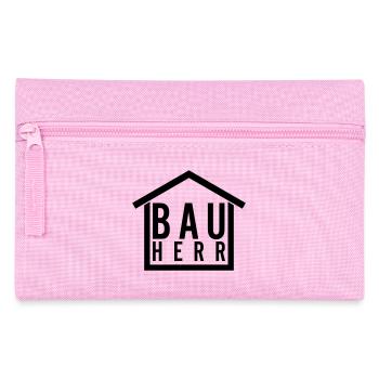 Bauherr - Federtasche - Rosa - Vorne