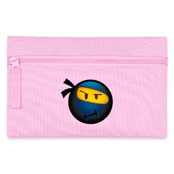 Smiley Glossy Ninja - Pencil Case - pink - Front