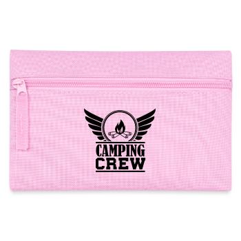 camping__crew - Federtasche - Rosa - Vorne