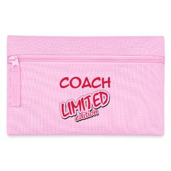 Foot / Coach / Entraineur / Basket / Tennis / Pap - Trousse - rose - Devant