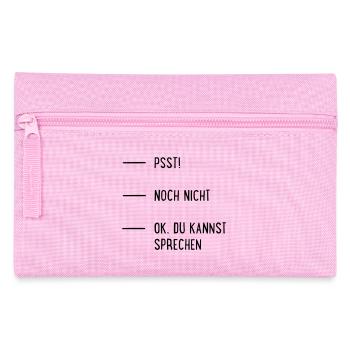 Kaffee - Federtasche - Rosa - Vorne