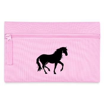 Pferd PRE Pura Raza Espangnola, Andalusier Piaffe - Federtasche - Rosa - Vorne