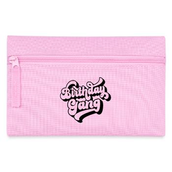 Anniversaire Gang Matching Groupe Fête d’Anniversaire Cadeau - Trousse - rose - Devant