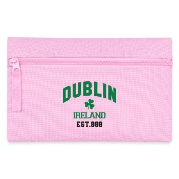 Dublin - Irlande - Trousse - rose - Devant