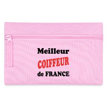Meilleur COIFFEUR de france - Trousse - rose - Devant