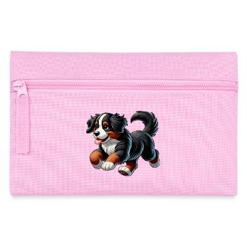 Berner Sennenhunde - Federtasche - Rosa - Vorne