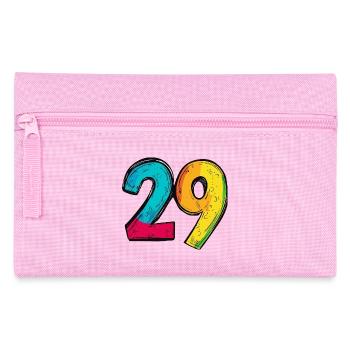 29 Zahl symbol - Federtasche - Rosa - Vorne