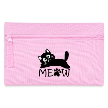 Dramatisches Miauen - Federtasche - Rosa - Vorne