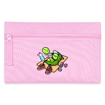 Gousse de pois kawaii pendant l’entraînement - Trousse - rose - Devant