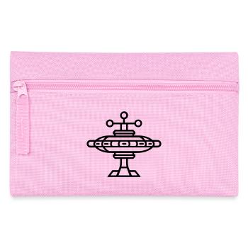 station spatiale - Trousse - rose - Devant