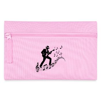 Musicien de blues - Trousse - rose - Devant
