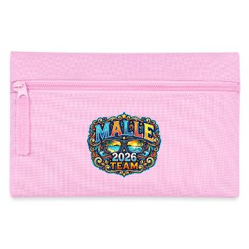 Malle 2026 Mallorca Urlaub - Federtasche - Rosa - Vorne