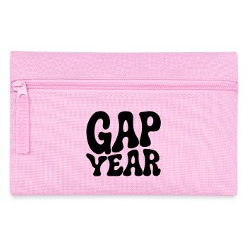 Gap Year siebziger wavy Schriftzug - Federtasche - Rosa - Vorne