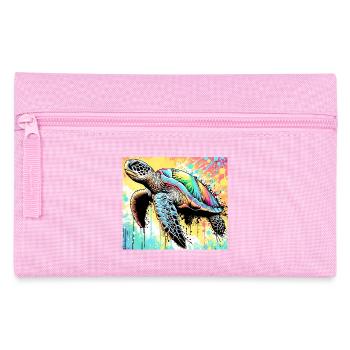 turtle - Pencil Case - pink - Front