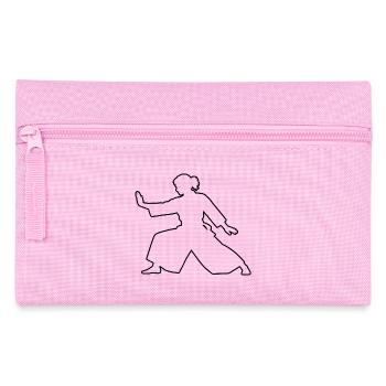 The Aikido masters and Aikido fit together - Pencil Case - pink - Front