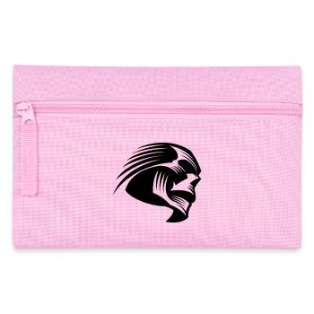 Art moderne de crâne (frais de crâne) - Trousse - rose - Devant