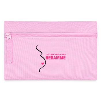 Hebamme - Federtasche - Rosa - Vorne