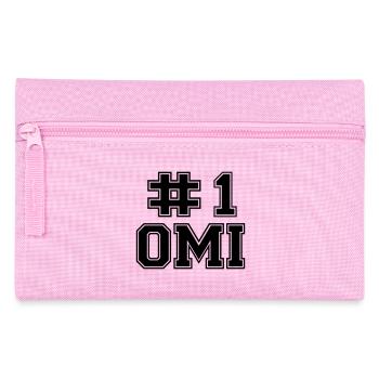 Number One Omi - Pencil Case - pink - Front