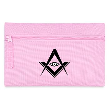 cadeau de tatouage symbole maçonnique - Trousse - rose - Devant